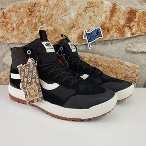 Vans Ultrarange Exo Hi MTE Black White Hiking Boots Shoe Sneakers Men's Sz 8 NEW